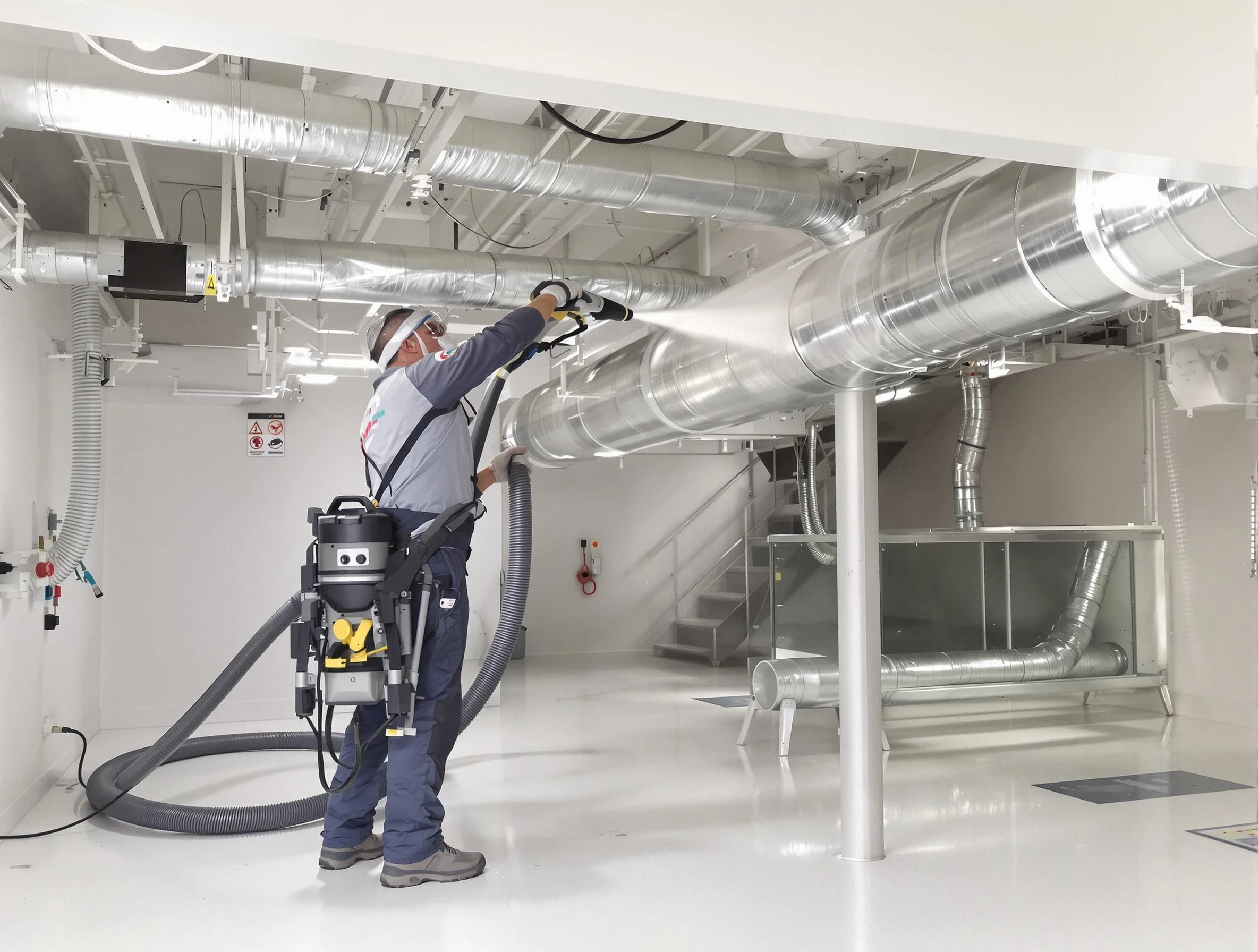 Professional central duct cleaning by Blackstone Air Duct Cleaning in Blackstone
