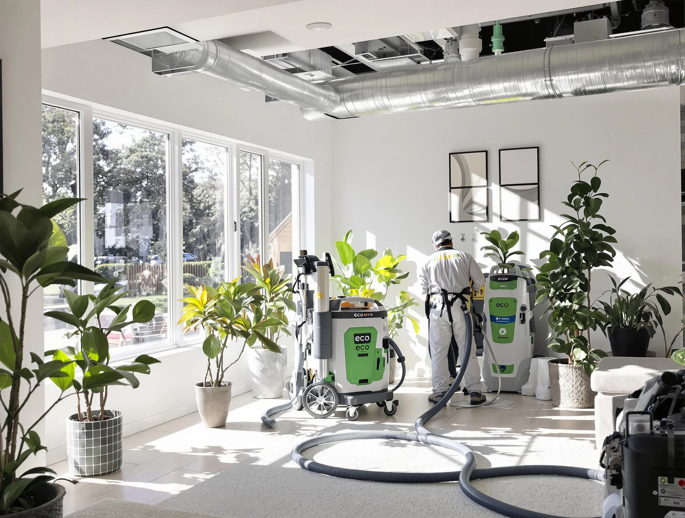 Environmentally-friendly duct cleaning by Blackstone Air Duct Cleaning in Blackstone